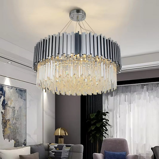 Gio Crystal Contemporary Chandelier