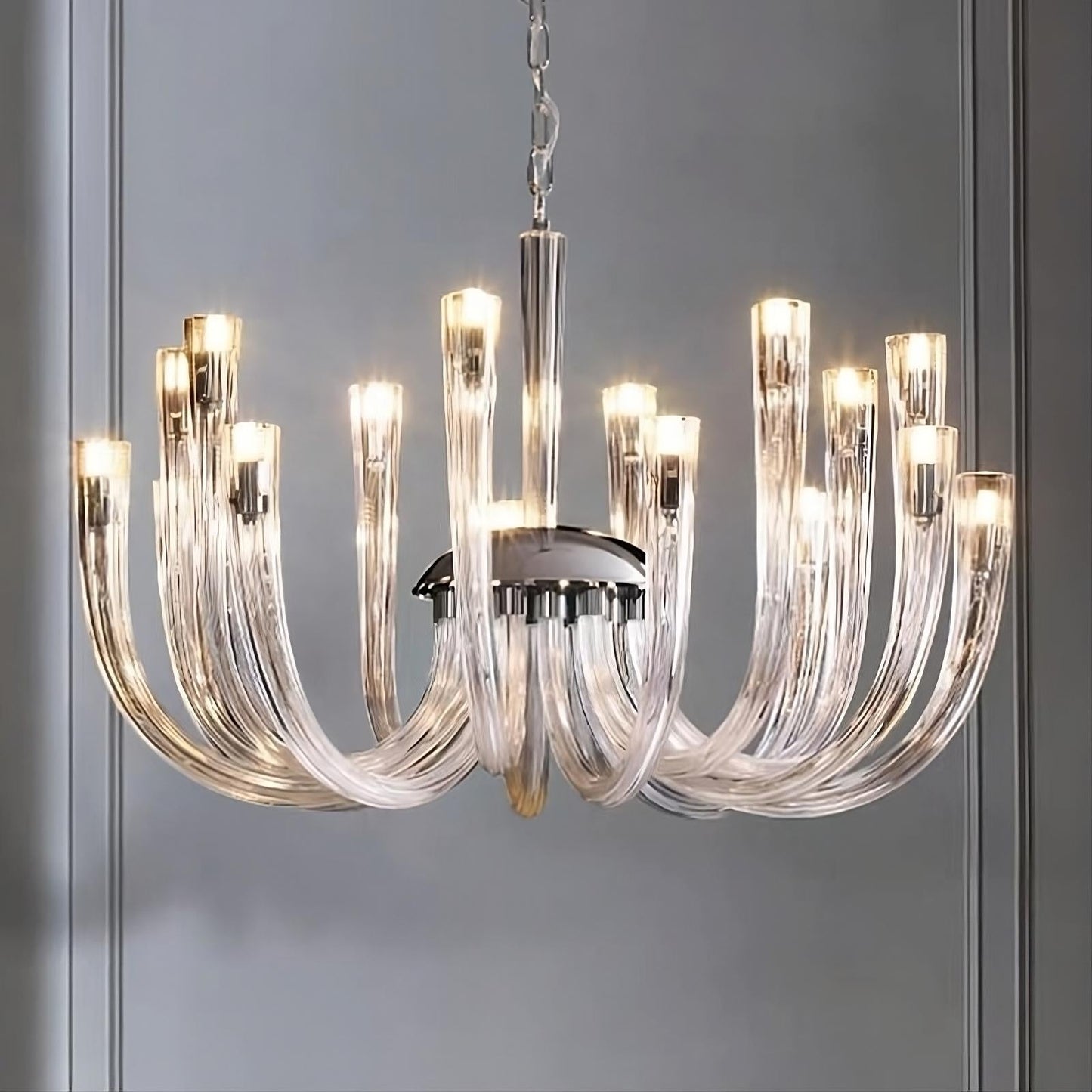 Candela Glass Chandelier