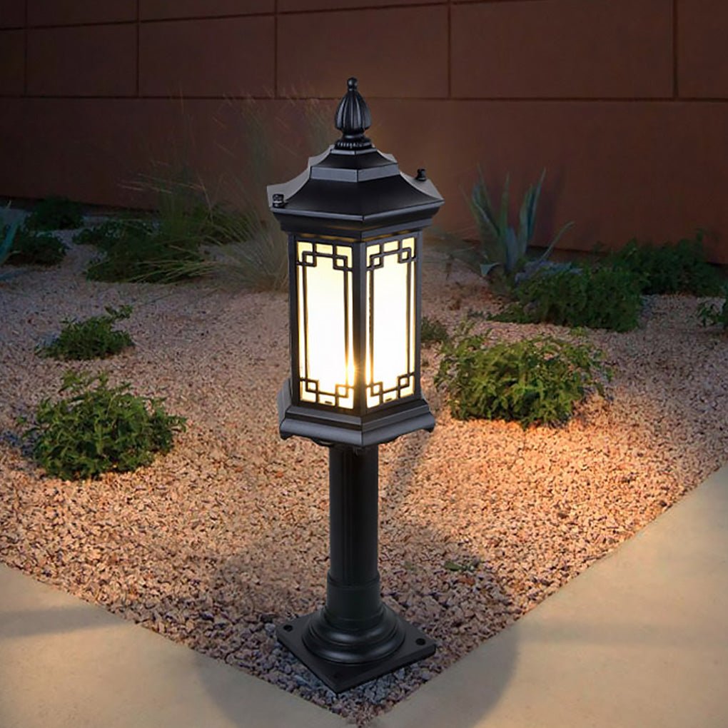 Classic Asian Style Landscape Decorative Lighting Pathway Lights for Villa Courtyard