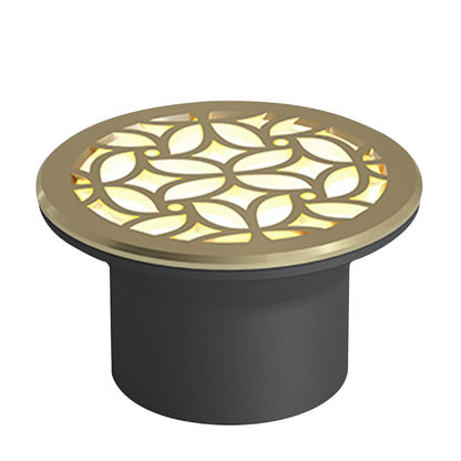 Classical Pattern Waterproof LED Embedded Ground Lights for Outdoor Garden Steps