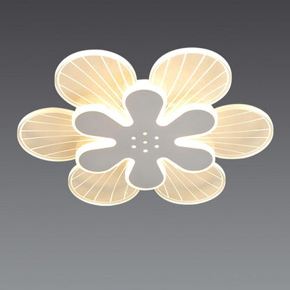 Novelty Stylish Flower LED Flush Mount Ceiling Light for Bedroom