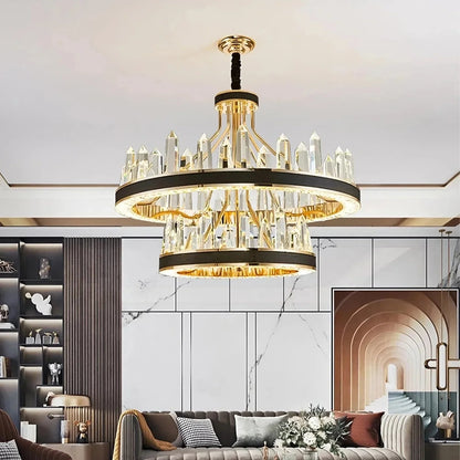 Villa 2-Tier Contemporary Chandelier