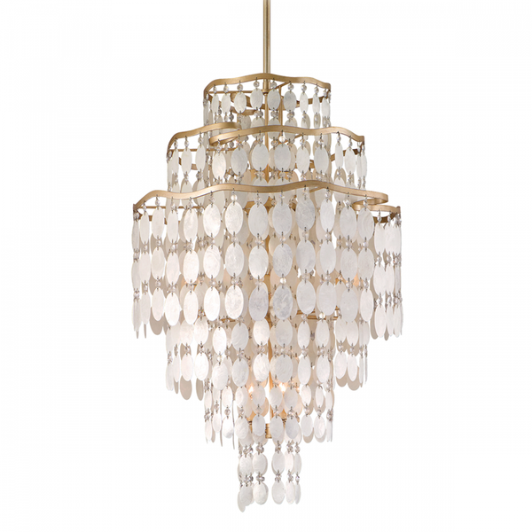 Chandelier, 12-Light, Miscellaneous, 39"H (109-712-CPL CY8D)