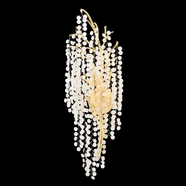 Wall Sconce, 3-Light, Gold, 31.15"H (350-03-GL CY9J)