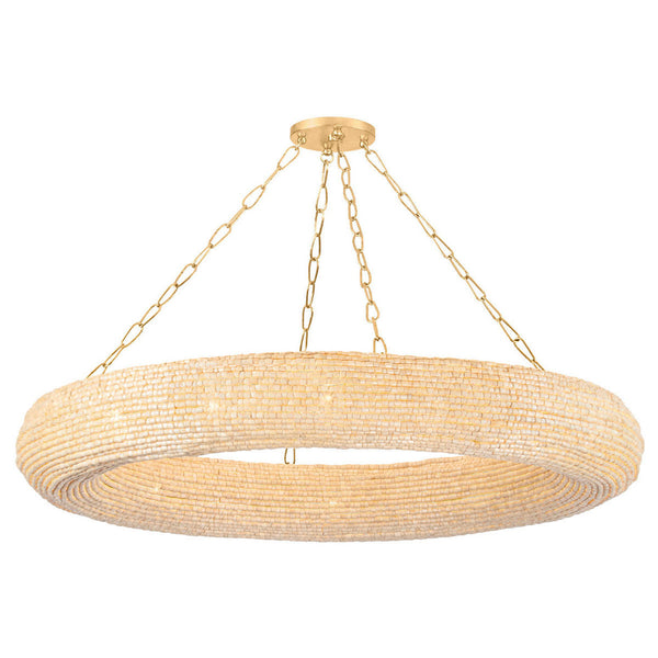 Chandelier, 16-Light, Gold, 50"W (384-50-VGL CZ7N)