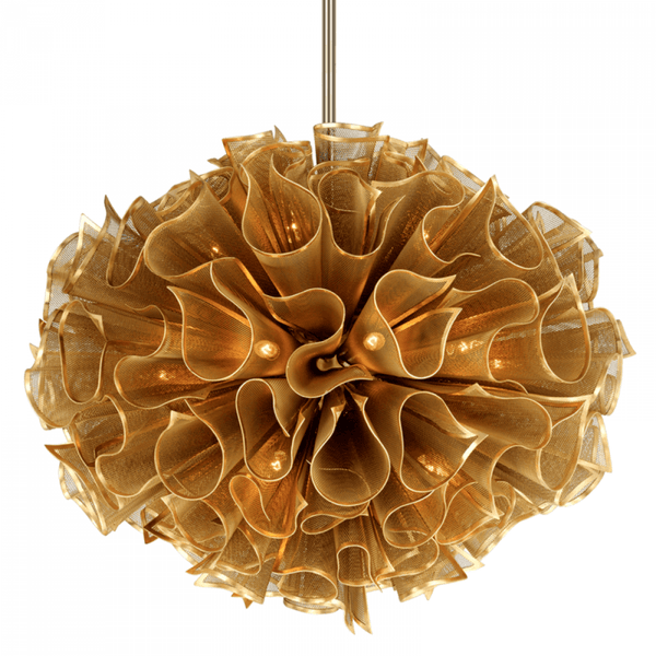 Pendant, 20-Light, Gold, 45.5"W (218-420-GL 95G1)