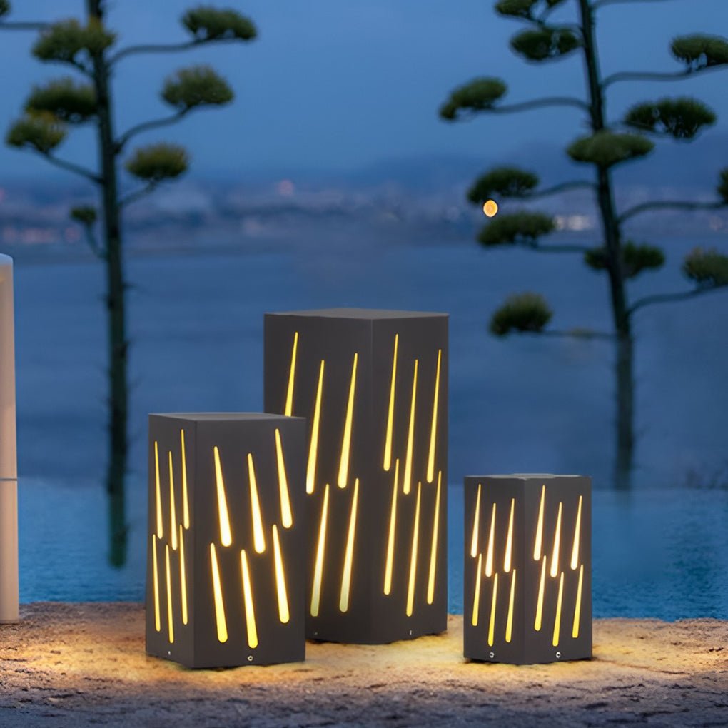 Creative LED Outdoor Post Lights Garden Lights Pillar Light Deck Post Lights Outside Lights