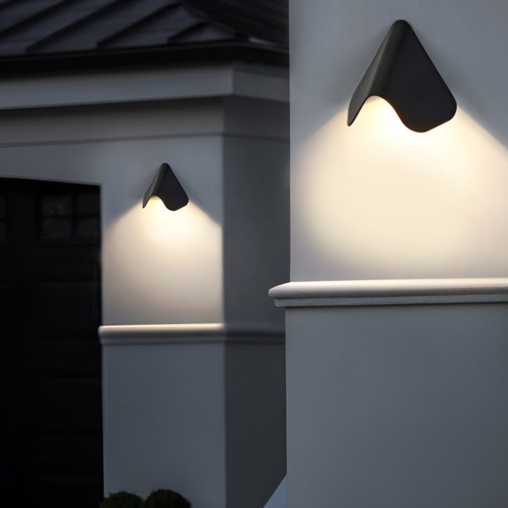 Creative Modern Wall Sconces LED Doorplate Lamp Waterproof Wall Lights Fixture Indoor Outdoor