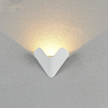 Creative Modern Wall Sconces LED Doorplate Lamp Waterproof Wall Lights Fixture Indoor Outdoor