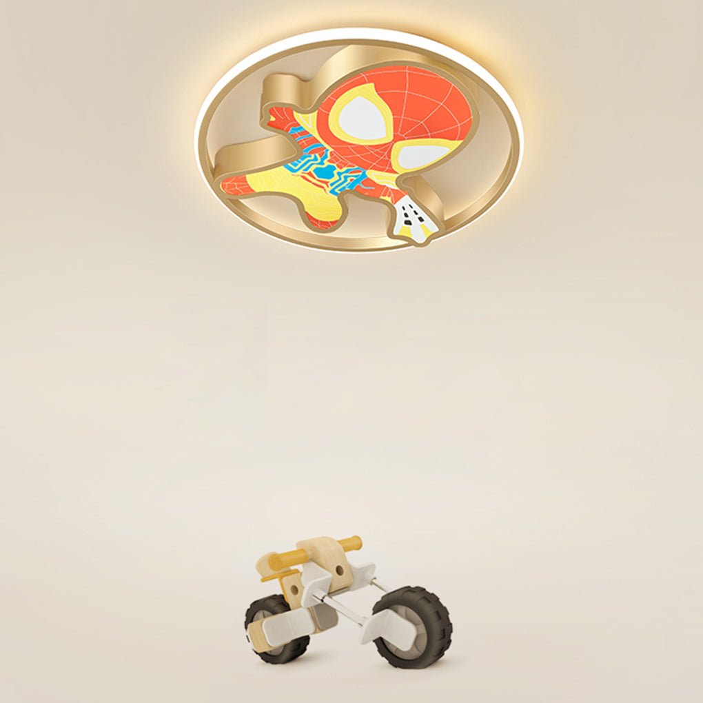 Creative Personality Cartoon Image LED Ceiling Lamp for Children's Room