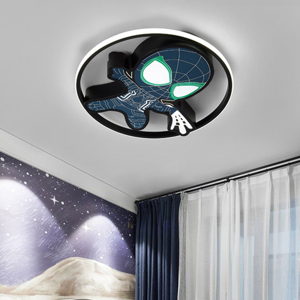 Creative Personality Cartoon Image LED Ceiling Lamp for Children's Room