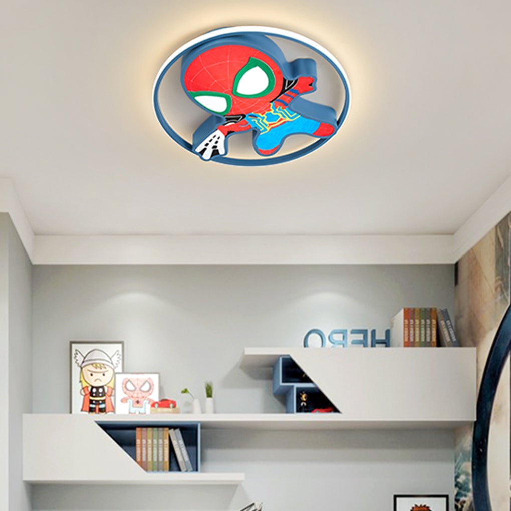 Creative Personality Cartoon Image LED Ceiling Lamp for Children's Room