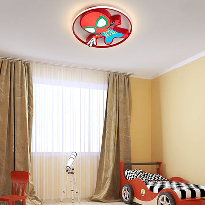 Creative Personality Cartoon Image LED Ceiling Lamp for Children's Room