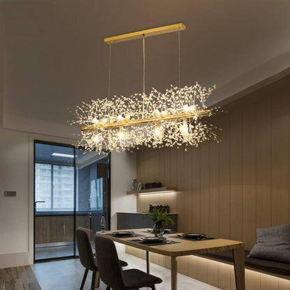 Crystal Dandelion Pendant light Chandelier