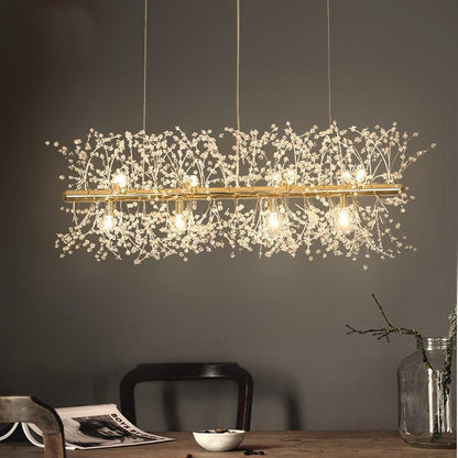 Crystal Dandelion Pendant light Chandelier