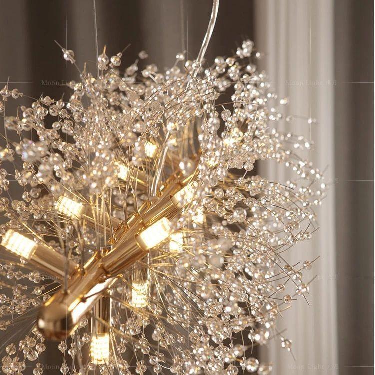 Crystal Dandelion Pendant light Chandelier