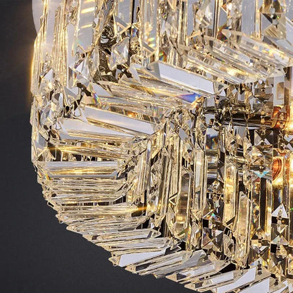 Specchio Crystal Ceiling Light Fixture