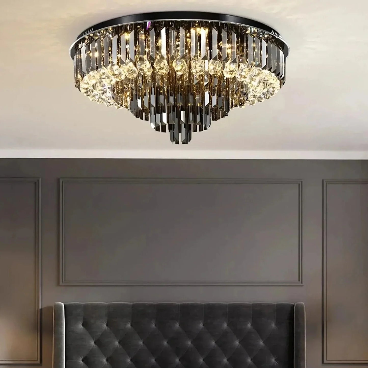 Gio Crystal Ceiling Light