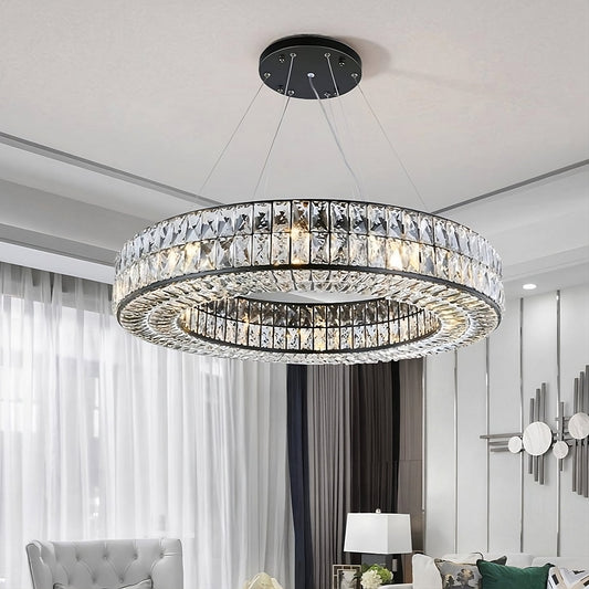 Bacci Crystal Modern Chandelier