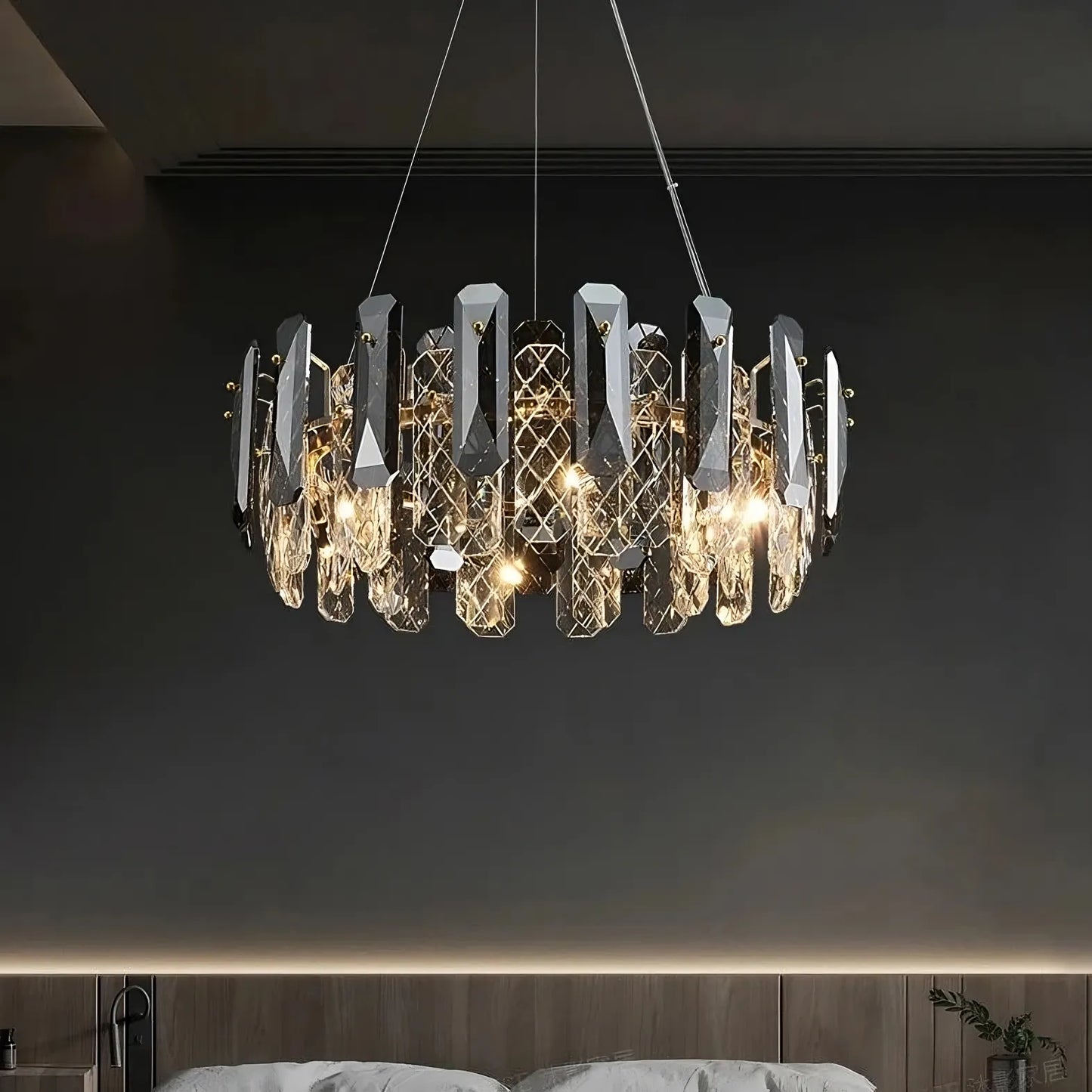 Lazzo Crystal Modern Chandelier