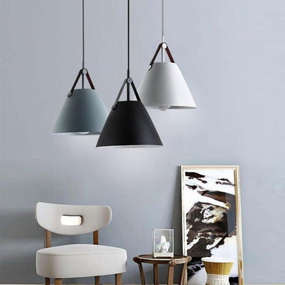 Creative Conical Metal Nordic Pendant Lighting Kitchen Island Lighting