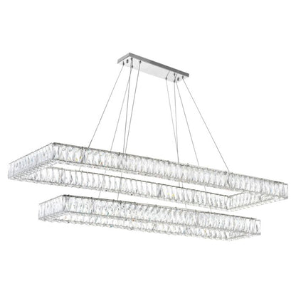 CWI Lighting Felicity LED Chandelier with Chrome Finish