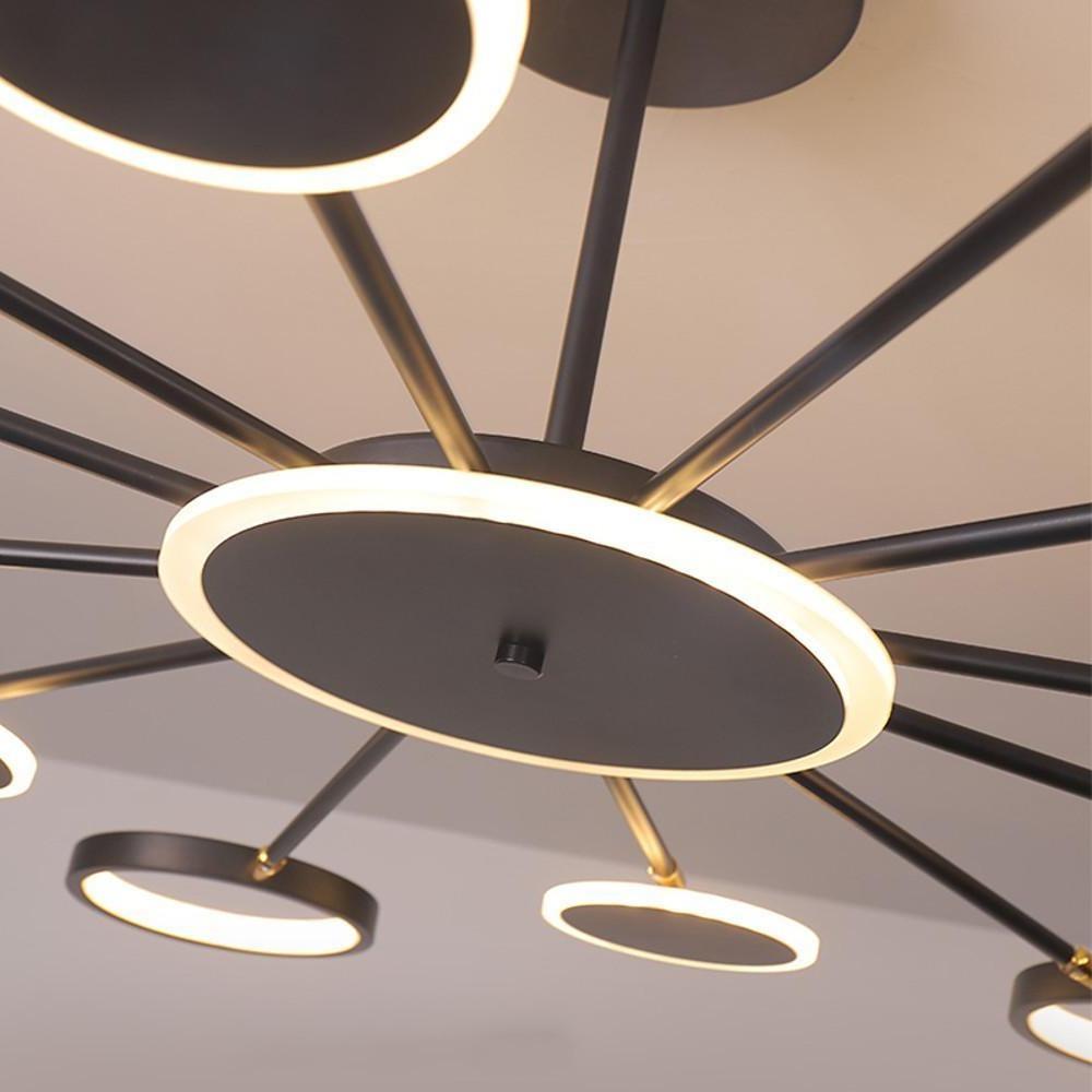 Multi Circle Design Pendant Lighting Acrylic Aluminum Alloy LED Kitchen Lighting Dining Room Lighting Ceiling Light