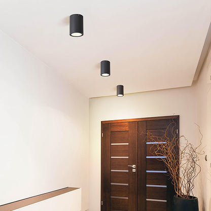 Cylindrical LED Downlight Waterproof Spot Lights Ceiling Light for Balcony Aisle Corridor