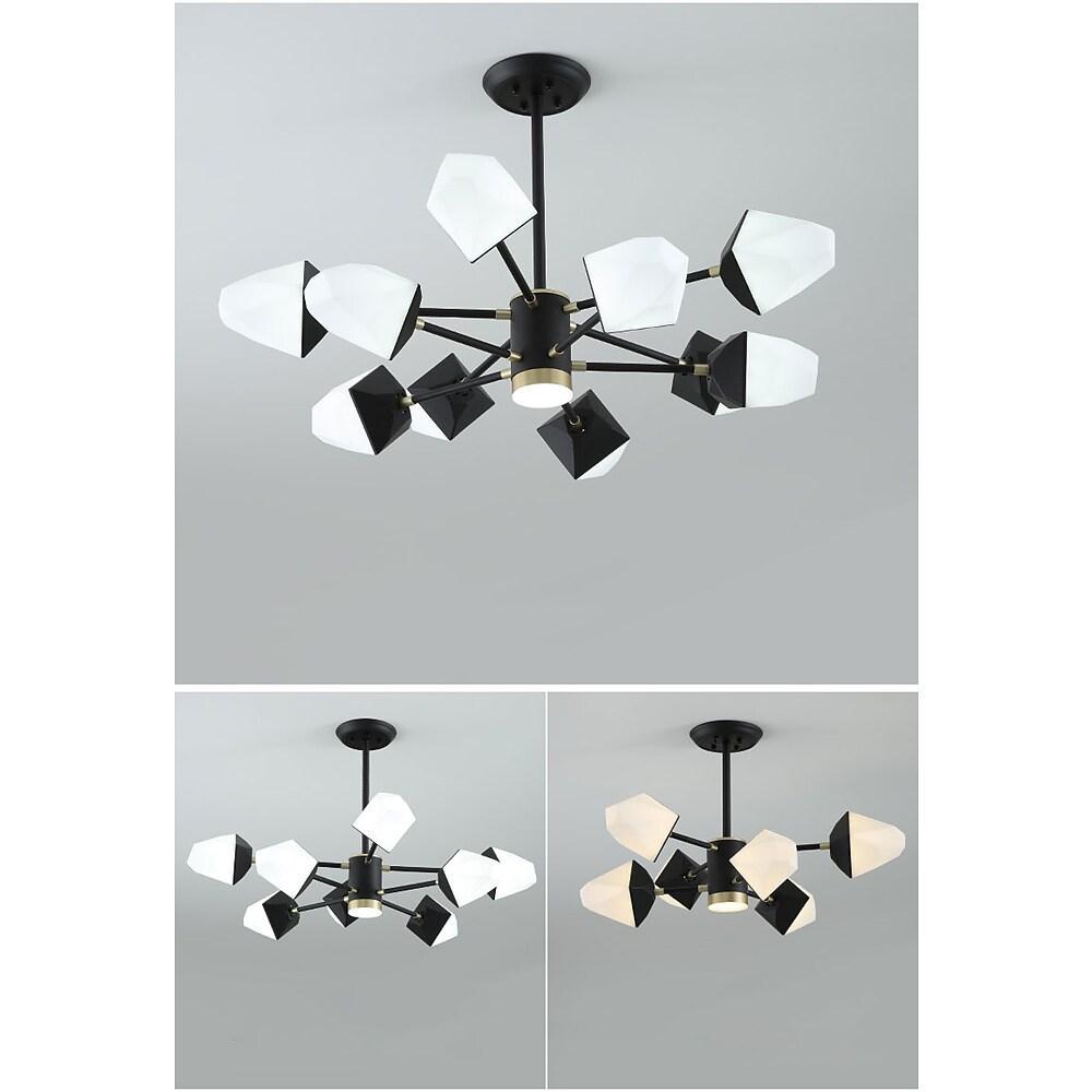 Geometrical Pendant Light Metal Acrylic Nordic Living Roon Ceiling Light