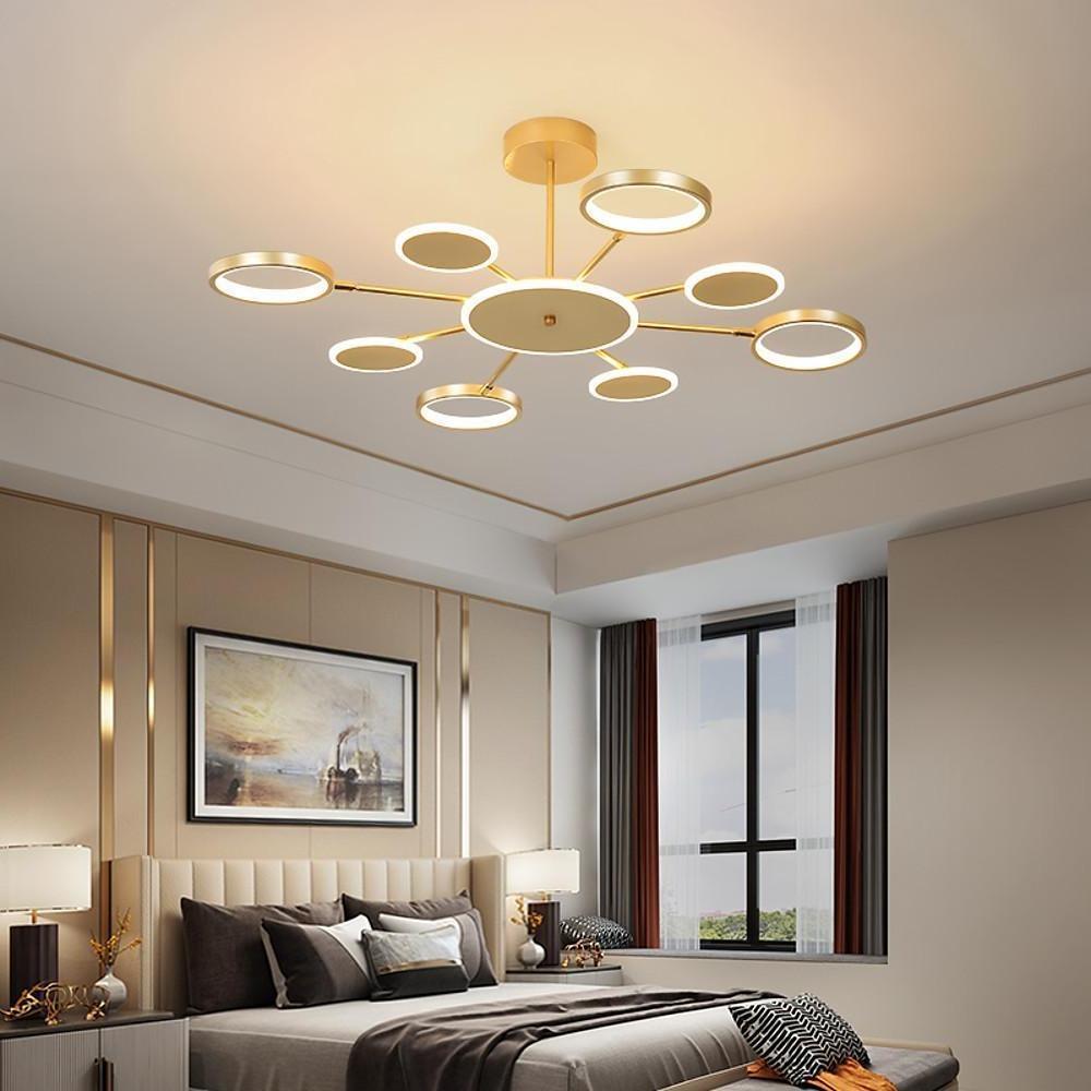 Multi Circle Design Pendant Lighting Acrylic Aluminum Alloy LED Kitchen Lighting Dining Room Lighting Ceiling Light