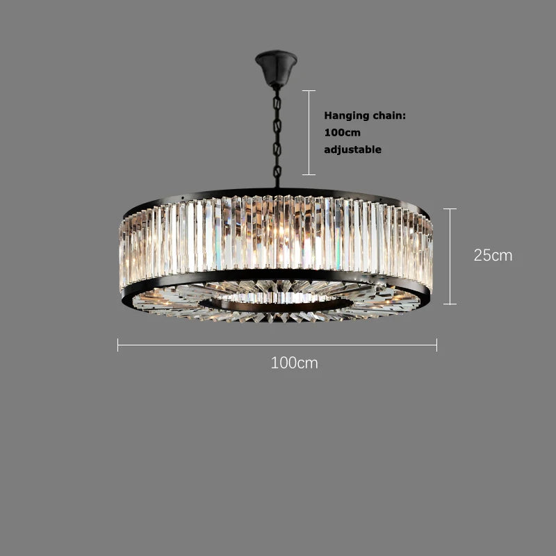 Gio Crystal Modern Chandelier