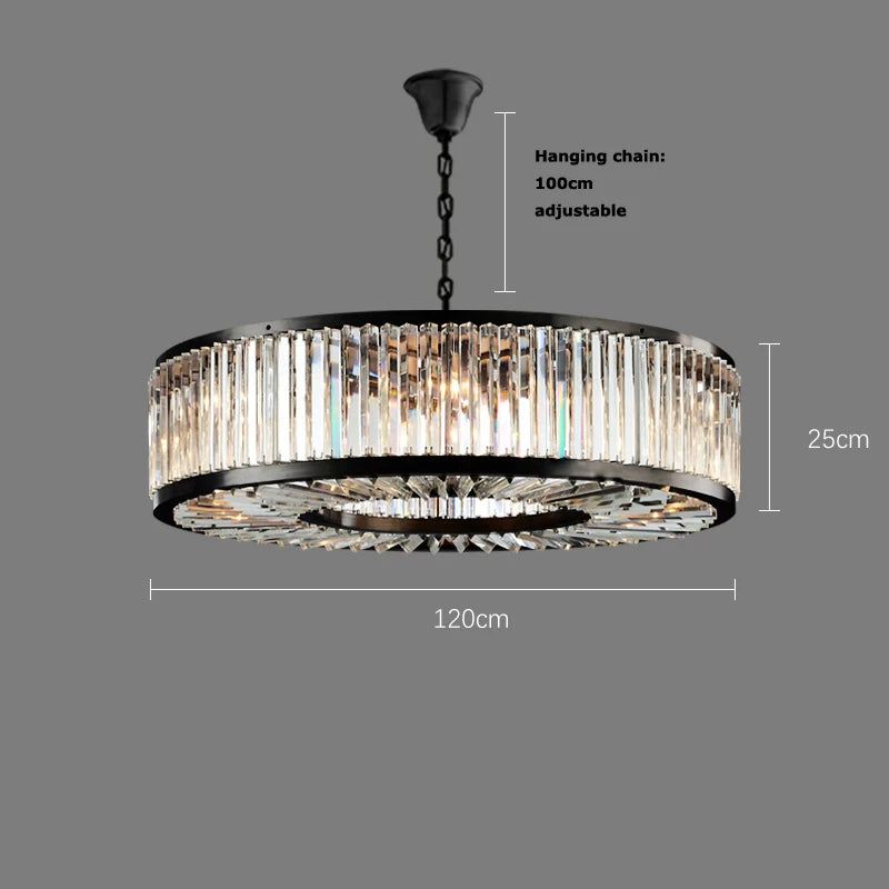 Gio Crystal Modern Chandelier