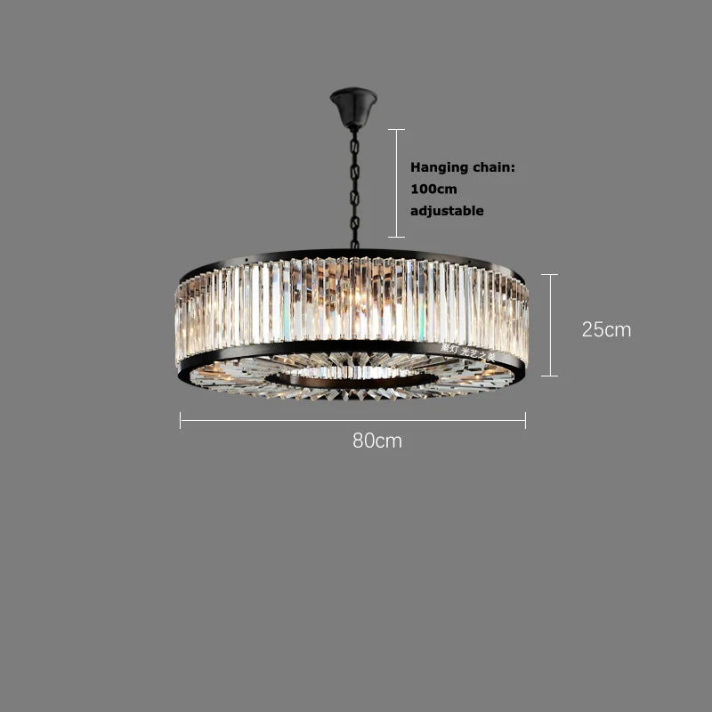 Gio Crystal Modern Chandelier