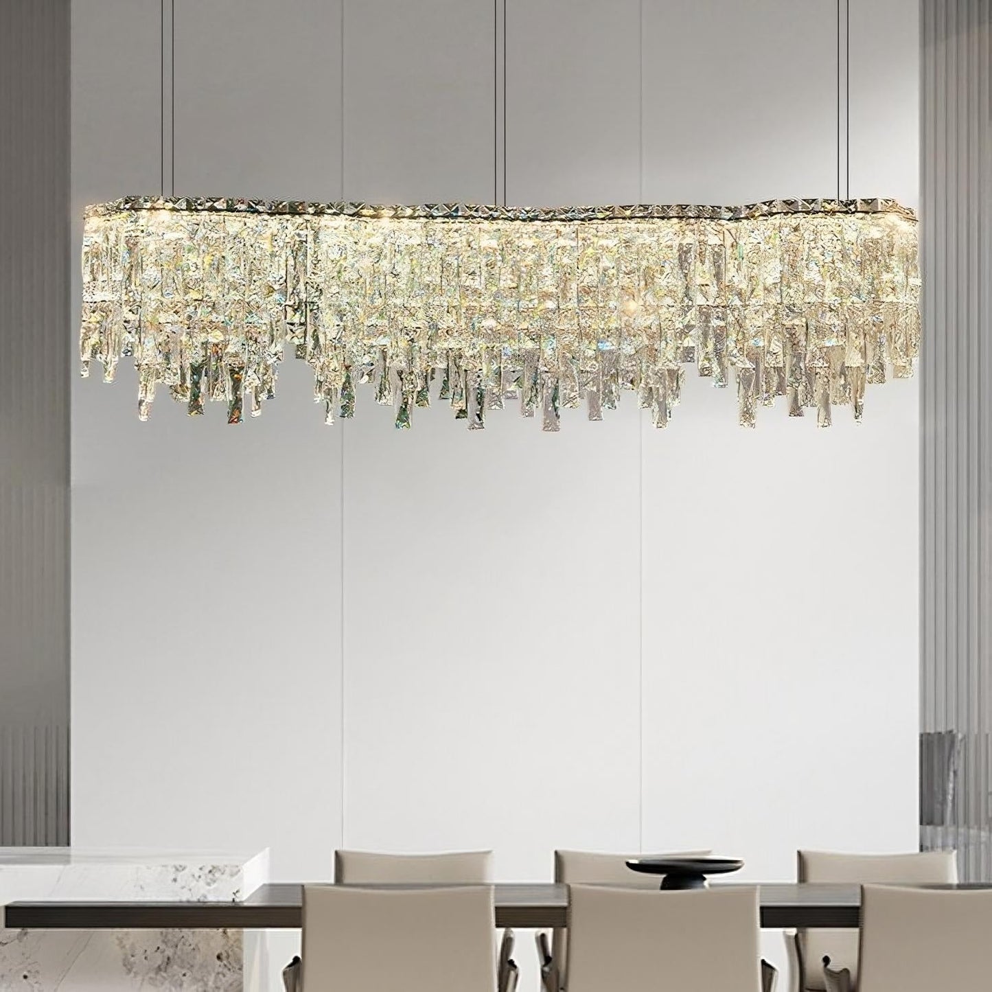 Stefano 40" Crystal Dining Room Chandelier