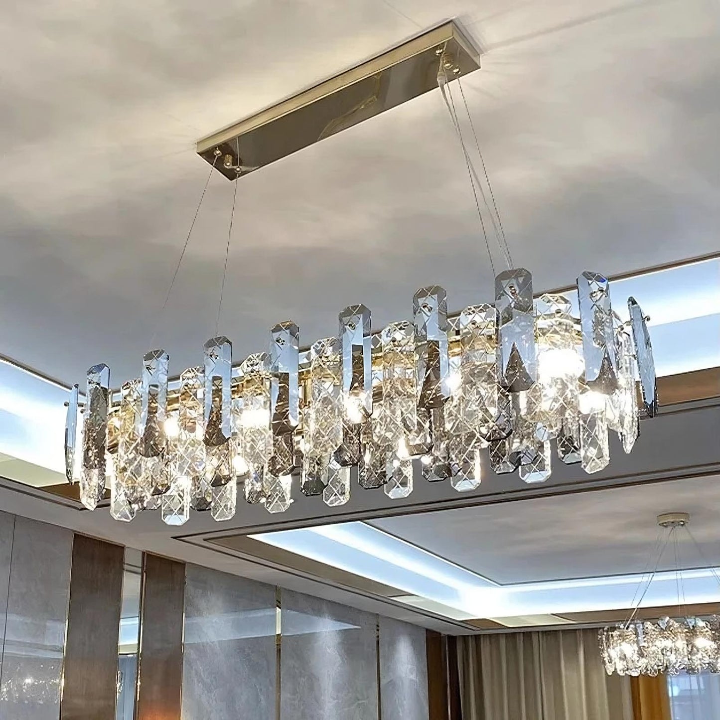 Lazzo Crystal Modern Chandelier