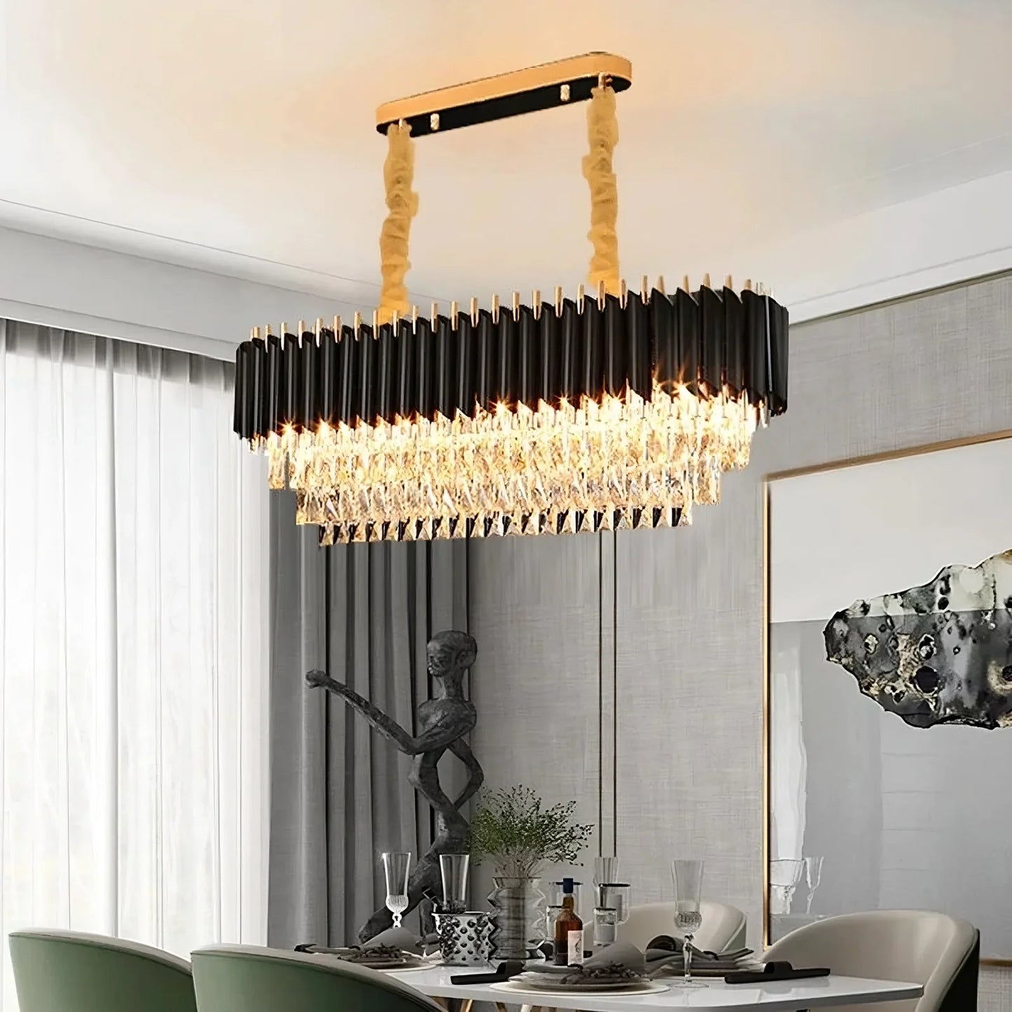 Verano Crystal Dining Room Chandelier