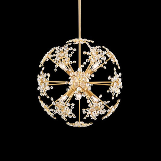 Esteracae 6-Light Pendant in Heirloom Gold