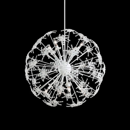 Esteracae 8-Light Pendant in Stainless Steel