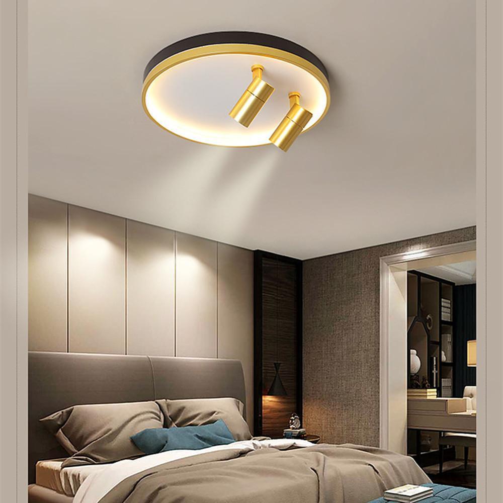 Round Dimmable LED Modern Ceiling Lights Flush Mount Lighting Ceiling Lamp