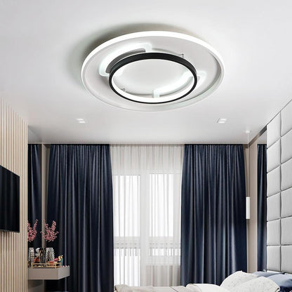 Circle Modern Bedroom Flush Mount Lighting LED Ceiling Lights