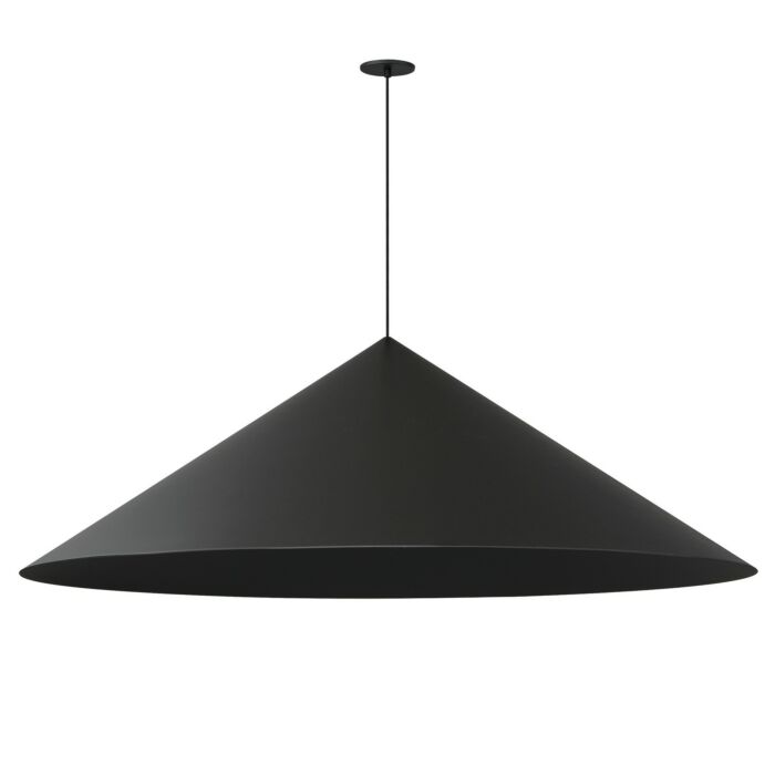 Pitch 1-Light LED Pendant in Black