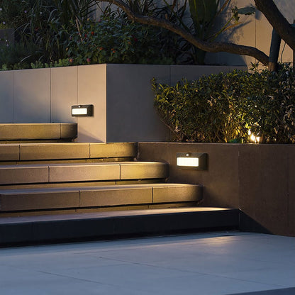 Embedded Motion Sensor Design LED Step Light for Courtyard Terrace Garden