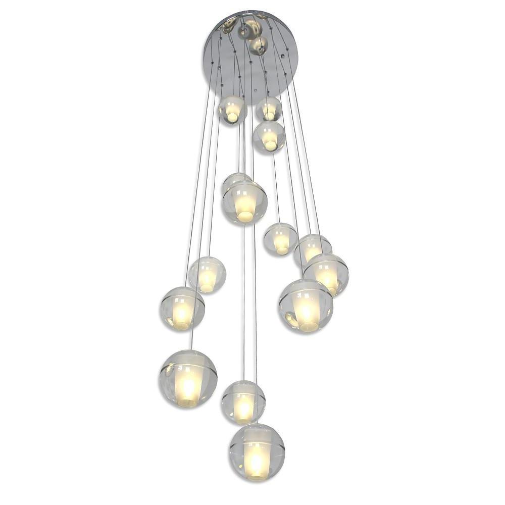 Modern Adjustable Chandelier Light Ceiling Light 14 Bulbs