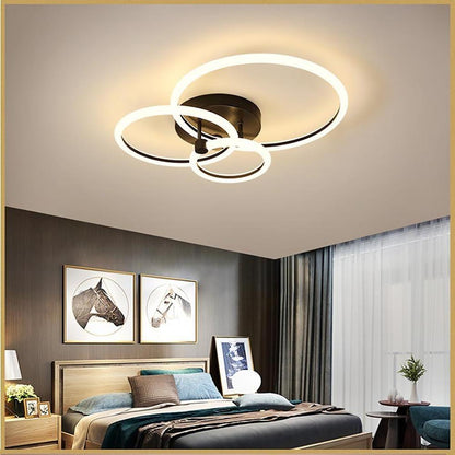 Circular Ring Dimmable LED Modern Flush Mount Lighting Ceiling Lights