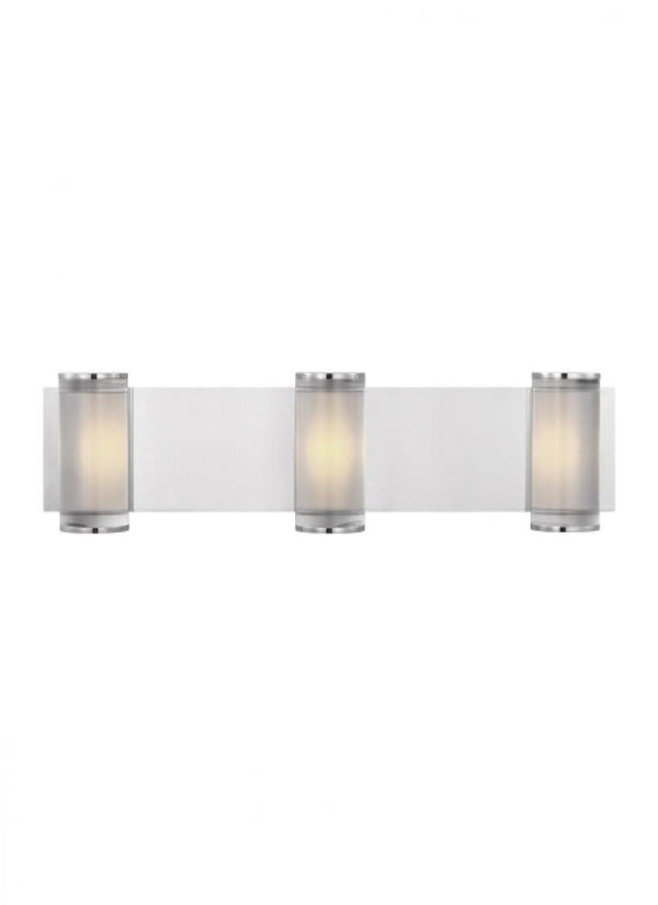 Large Sconce, 3-Light, LED, Polished Nickel, 21"H (KWWS10127CN 70PKF8T)