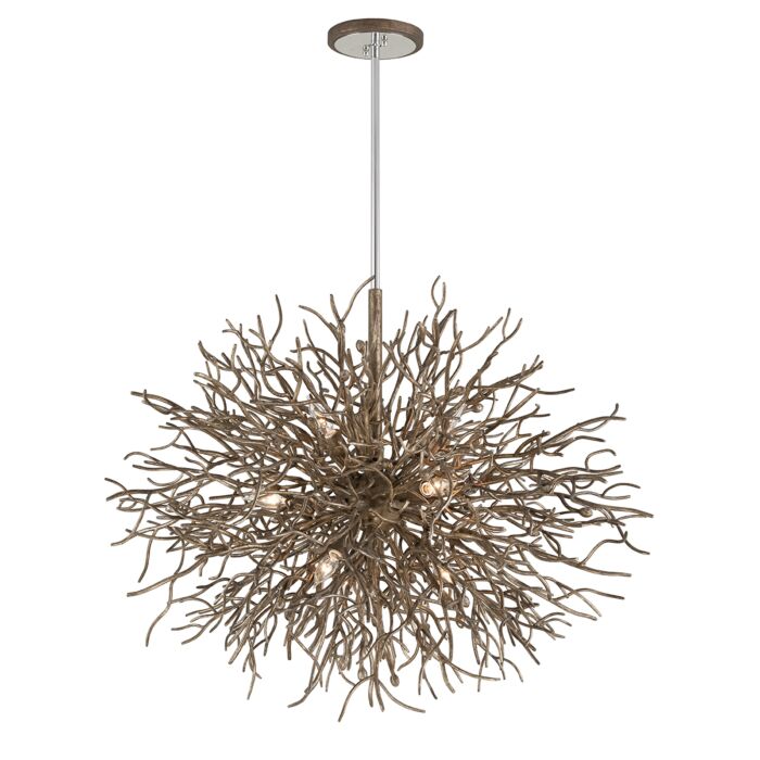 Sierra 9-Light Pendant in Distressed Bronze