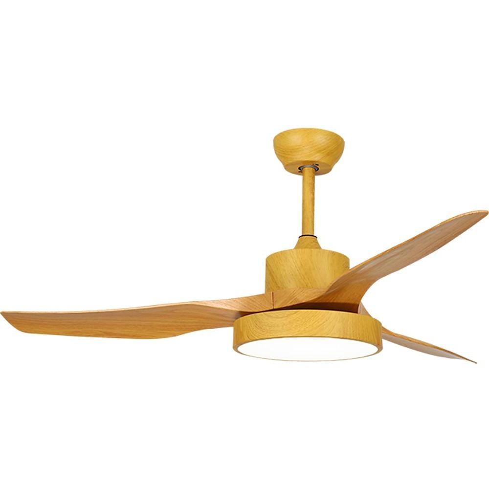 3-Blade Rustic Ceiling Fans with LED Light