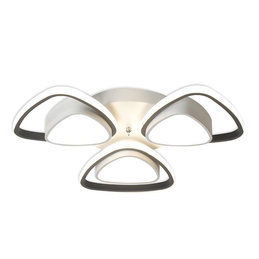 Unique Geometric LED Flush Mount Ceiling Light for Hallway Entryway