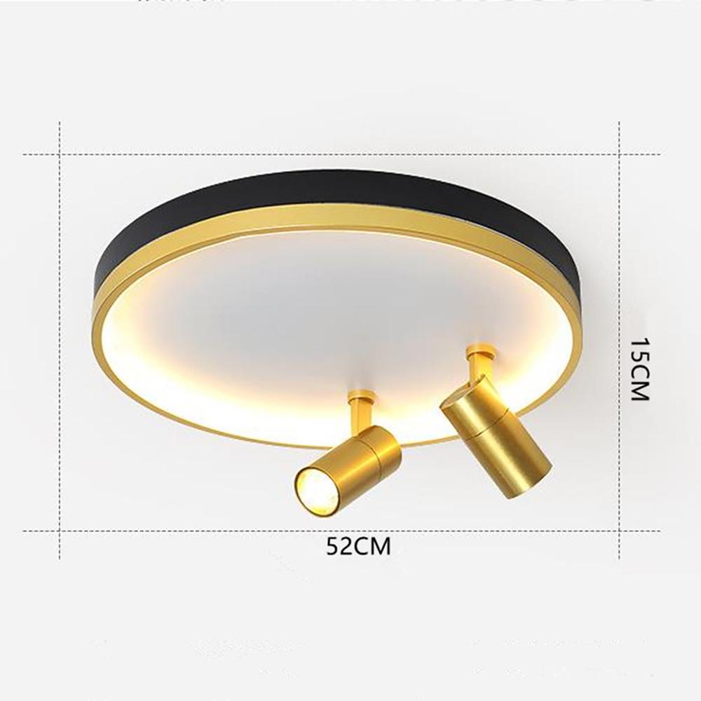 Round Dimmable LED Modern Ceiling Lights Flush Mount Lighting Ceiling Lamp