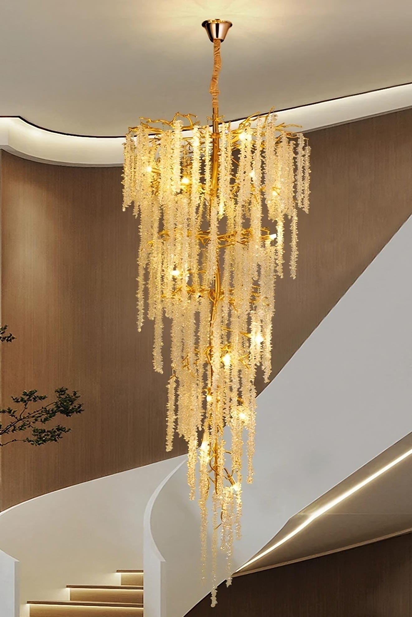 Albero Crystal Foyer Chandelier